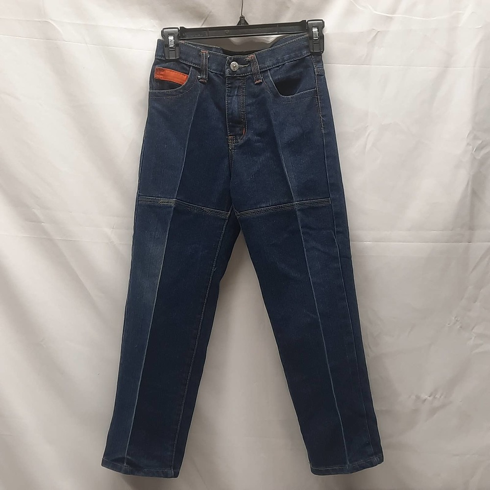 Red Ape Urban Wear blue denim jeans boys w/ embroidered back pockets 7